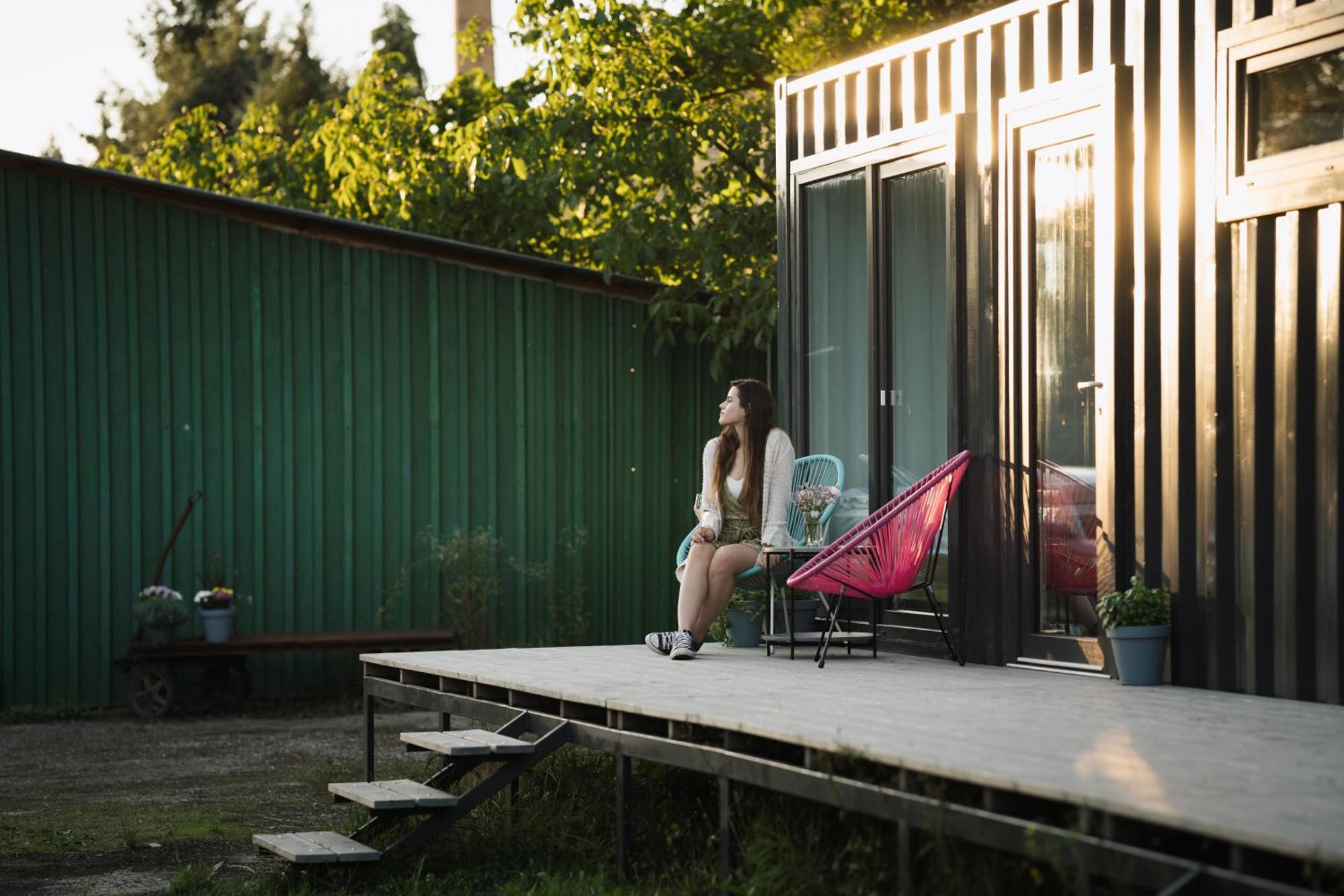 Container Appartement Decin Buitenkant foto