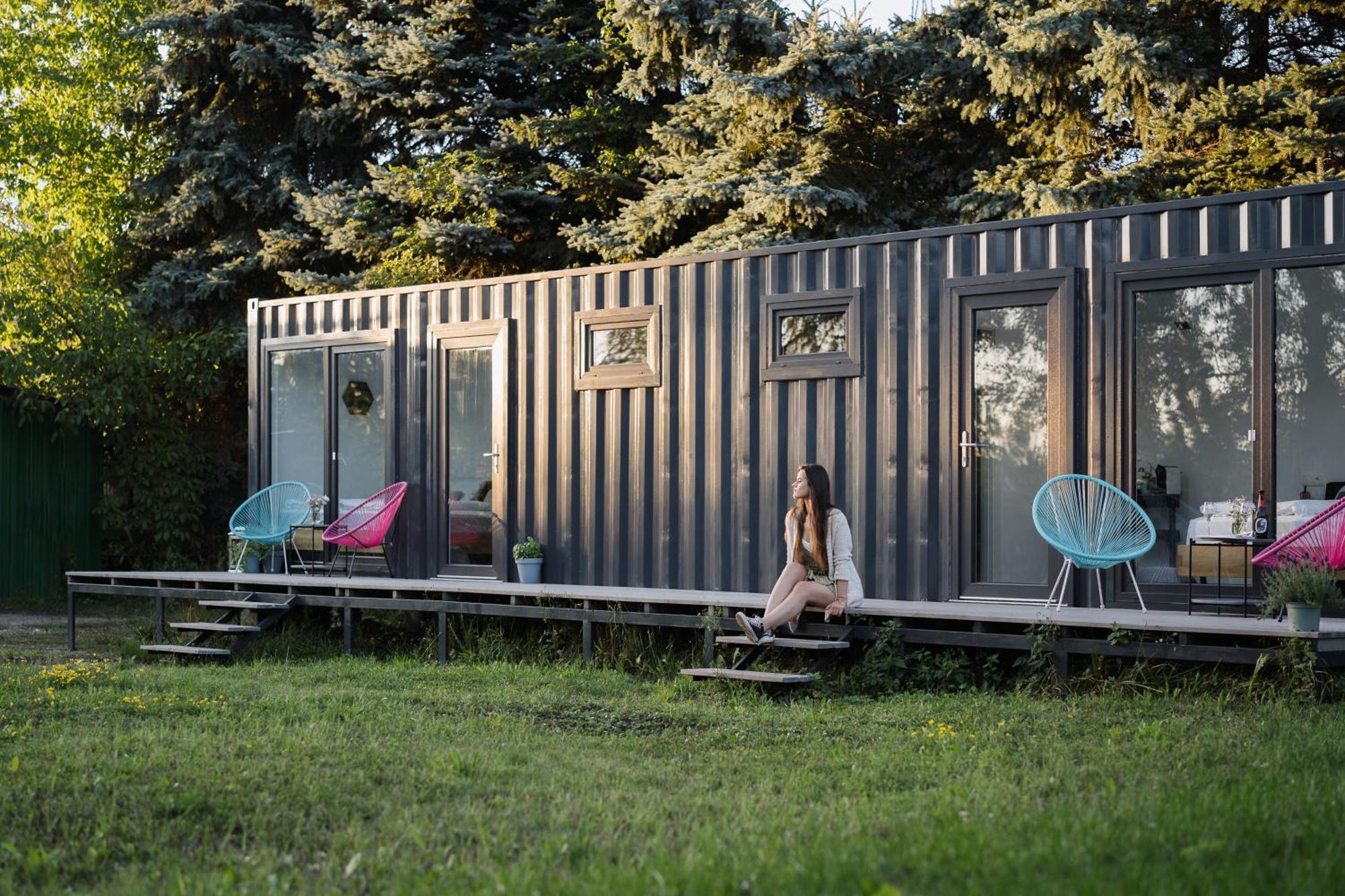 Container Appartement Decin Buitenkant foto